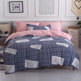 Bedding Sets 2024 Set Soft Bedclothes Twill Print Duvet Cover With Pillowcases 4pcs/3pcs Bed Home