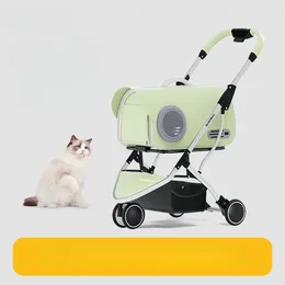 Dog Carrier Pet Stroller Detachable Separating Bag Portable