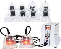 35 Cups Vacuum Therapy Massage Slimming Bust Enlarger Breast Enhancement BODY SHAPING Butt Lifting Home use Health Care Machine3032123