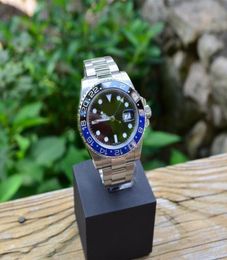 BK Factory Top Wristwatches Batman 116710 116710BLNR 40mm Blue Luminescent Ceramic 2813 Movement Automatic Mens Quality Sapphire W1460429