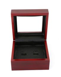 personal collection wooden display box championship ring collectors display case 2 slot4801359