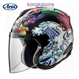 Arai VZ RAM 3 4 Motorcycle Helmet Half Three Quarters Male and Female Riding Safety SG Z Nakasuga 21 M UCXT