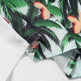 Men's Tracksuits Beach Shorts Men Hawaiian Set Suits Loose Casual Polyester Print Design Short Sleeve Brand