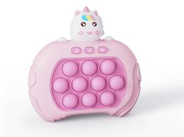 Decompression Toy Quick Bubble Game Mane Childrens Cartoon Kawaii Squeeze Pressure Sensor Fidget Gift H240516