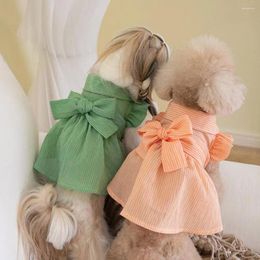 Dog Apparel Pet Skirt Beautiful Summer Small Princess Cosplay Costume Cute Dress Puppy Vest Shirt For Outdoor