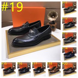 2024 Italienische Luxuskleiderschuhe Mann formaler Schuhleder spitzer Mode Bräutigam Hochzeitsschuhe Männer Oxford Shoess Kleid Plus Size 38-45