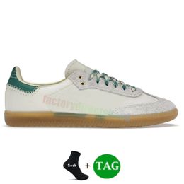 Shoes Bonner OG Wales Designer Leopard Cream White Fox Brown Red Green Vegan Sock Black Gum Classic Casual Men Sneakers Women Low Top Leather Trainers Team 728