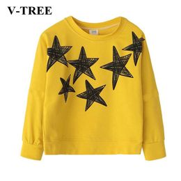 2024 Children Long Sleeve Shirts For Girls 2-10 Years Teenager Tops Cotton Kids Blouse Baby T-shirt Clothing Outerwear L2405