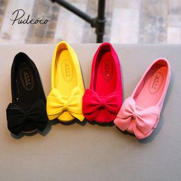 2019 Brand New Fashion Children Princess Dance Kids Girl Dress Party Shoes Flats Casual Single First Walkers Soft Slip-on L2405 L2405