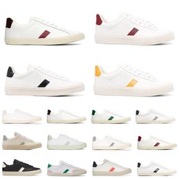 New Designer Fashion vejasneakers Casual Shoes Womens Men White Black Blue Grey Green Red Luxury Shoes Plate-forme sneakers size 36-45