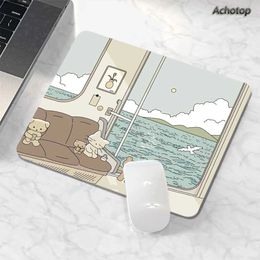 Mouse Pads Wrist Rests Kawaii Cute Computer Game Mouse Pad XXS Small Mouse Pad Office Rubber Desktop Pad Keyboard Pad Desktop Pad 18x22cm J240510