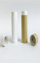 Eco Friendly 50 PCS LOT Cardboard Deodorant Tube Kraft Biodegradable Paper Cardboard Cosmetic Push Up Tube solid paste tube for li5710845