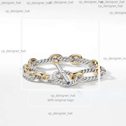 Designer Jewelry Bangle David Yurma X 7Mm Bracelet For Women High Quality Mens Bracelet Designer Station Cable Cross Collection a24d
