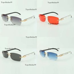 Frameless Buffs sunglasses hybrid buffalo horn for men and women Original edition