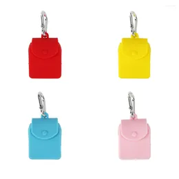 Storage Bags Silicone Bag Leakproof Reusable Pouch Bracelet Necklace Rings Travel Headphones Case Container Women Watch