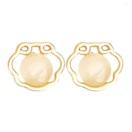 Dangle Earrings Longevity Lock Statement Decorative Studs Woman Opal For Women Trendy Unique