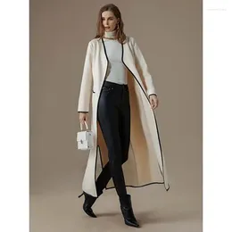 Men's Suits Women's Casual Long Sleeve Blazer Dress Beige Open Front One Piece Spring Daily Female Outfits Clothing
