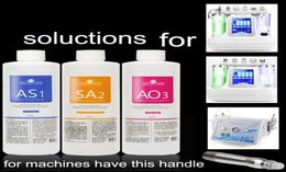 AS1 SA2 AO3 Aqua Peeling Solution 400ml Per Bottle Hydra Dermabrasion facial serum Cleansing Blackhead Export Liquid Repair DHL3557475