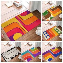 Carpet Nordic style home decoration carpet soft door mat non slip washable kitchen bedroom entrance room wrinkle resistant floor H240516