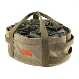 Backpacking Packs CAMPINGMOON Outdoor Camping Barbecue Storage Bag Cookware Finishing Oven Cotton