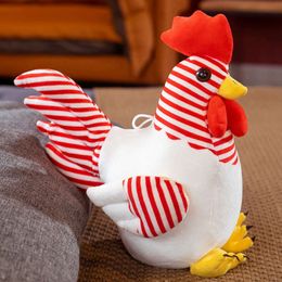 Nice 1pc Simulation Plush Toys Stuffed Soft Chicken Dolls Animal Poultry Pillow Funny Home Cushion Decor Birthday Gift