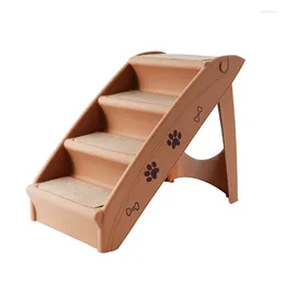 Dog Apparel Plastic Folding Non-Slip Ladder Bed Sofa Bay Window Bedside Kitten Stairs