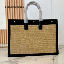 YS Handbag Weaving Bag Designers ysllbag Straw Women Rope Luxury Tote For Bag High Capacity Ladies Casual Shopping