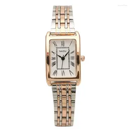Wristwatches Luxury Women Watch Top Brand Fashion Steel Belt Ladies Quartz Wristwatch Montre Femme Beautiful Gifts Watches Relogios Feminino