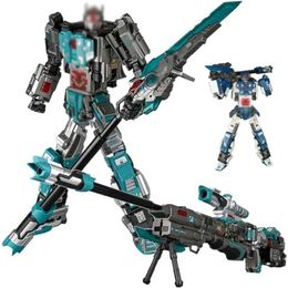 Transformation toys Robots Converting Robot Toy Sniper Rifle Big Doll Shape Converting Toy Gun Diamond Model Series Childrens and Adult Gifts WX