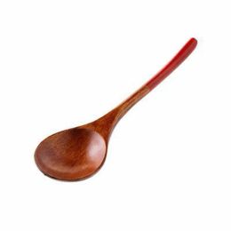 2018 Creative coffee Bending Bear Spoon Wooden Spoon Bamboo Kitchen Cooking Utensil Tool Soup Teaspoon Catering 2sw0723 LL