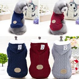 Dog Apparel Sweater Coat Warm Clothes Winter Pet Clothing Yorkshire Poodle Pomeranian Schnauzer Outfit Garment