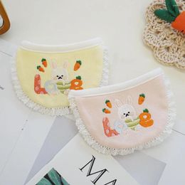 Dog Apparel High Quality Pet Accessories Cute Ins Korean Style Small Puppy Bichon Teddy Malzis Dogs Bandana Scarf Bibs