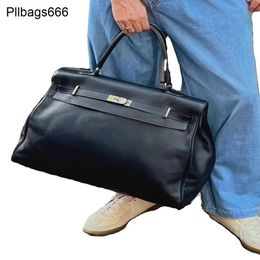 Tote Bag 50cm Large Handbags Extra One Shoulder for Womens Business Trips Handbag Luggage Soft Leisure Airport Travel