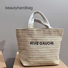 YS Large ysllbag Shopping Tote Women ys handbags RIVE Bags GAUCHE bag Luxurys Sling Bag Designers Clutch Linen Beach Bags Travel Crossbody J12F