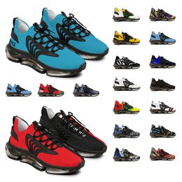 Free shipping Customised Sports Shoes DIY Design Men Women Personalise Diversify Breathable Heighten Comfortable Triple White Black Yellow Commuters Stylish