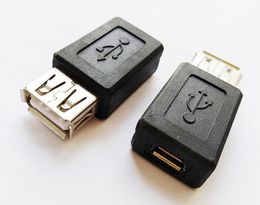 USB20 ATypeFemale to Micro USB B Female Connector Adapter Convertor100PCS6338316