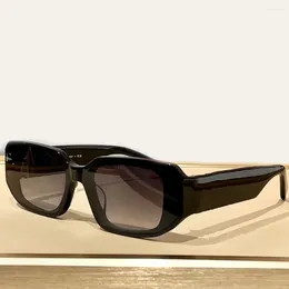 Sunglasses Women Outdoor Travel Eyewear High Quality Brand Designer Mini Square Acetate Frame Men Luxury Glasses