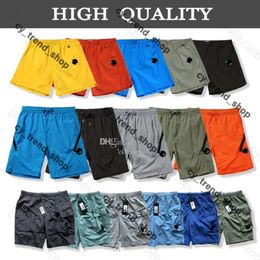 Mens Shorts Designer Cp Short Single Lens Pocket Classic Colour Baggy Beach Pants Jogging Casual Quick Drying Sweatpants 829