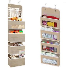Storage Boxes Wall Hanging Organiser Bag Non-Woven Fabric Door Wardrobe Living Room Bedroom Toy Cosmetic Kitchenware Box
