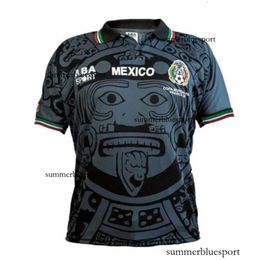 Mexico Retro Classic Soccer Jerseys BORGETTI HERNANDEZ CAMPOS BLANCO H SANCHEZ R Marquez Sports Football Shirt SANCEZ