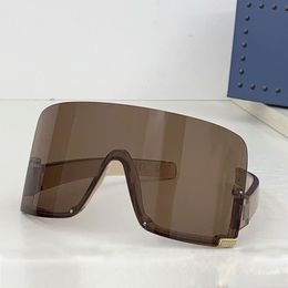 Moda ışıltı açık renkli ayna bacakları saf gri lensler erkek kadın tasarımcısı güneş gözlüğü trim kare g detay% 100 UVA/UVB koruma orijinal kutu