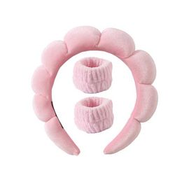 Hair Clips Barrettes Towel flannel fabric twisted shape wash face headband womens hair claw clip wearing accessories