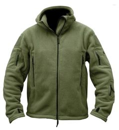 Men's Jackets Men Jacket Military Winter Thermal Fleece Tactical Outdoor Sport Hooded Coat Militar Softshell Hiking Army