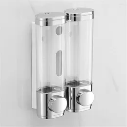 Liquid Soap Dispenser Shower Gel Wall Mounted Washing Hand Press Family El Bathroom Accessories