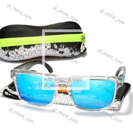 Ken Block Outdoor Eyewear Square HD Polarised Men Ken Block Sunglasses Trendy Women Uv400 Sun Glasses Branded Mirrored Outdoor Sport Cycling Eyewear