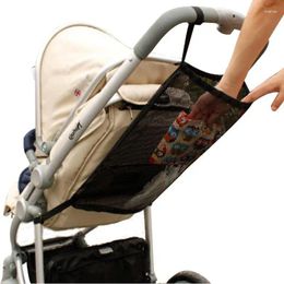 Stroller Parts Buggyy Pram Bag Organiser Baby Pushchair Storage Net Cup Holder Non-Slip Carriage For Carrying Diaper Toys Snacks