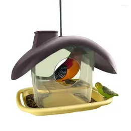 Other Bird Supplies House Feeder Waterproof Birdhouse Garden Decor Houses Outdoor Birds Feeding For Backyards Gardens