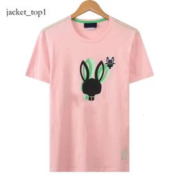 Psychological Bunny Summer Casual T Shirt Mens Womens Psyco Bunny 2024 New Design Multi Style Men Shirt Fashion Designer Tshirt Couple Short Sleeve Man Tops f0e8