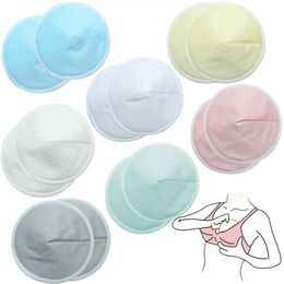 Breast Pads 6 pieces of bamboo Fibre organic breast feeding pads washable breast care pads d240516