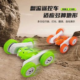 remote-controlled mini car overturning double-sided stunt car 360 degree dump truck off-road racing toy Zhiyi toy S516